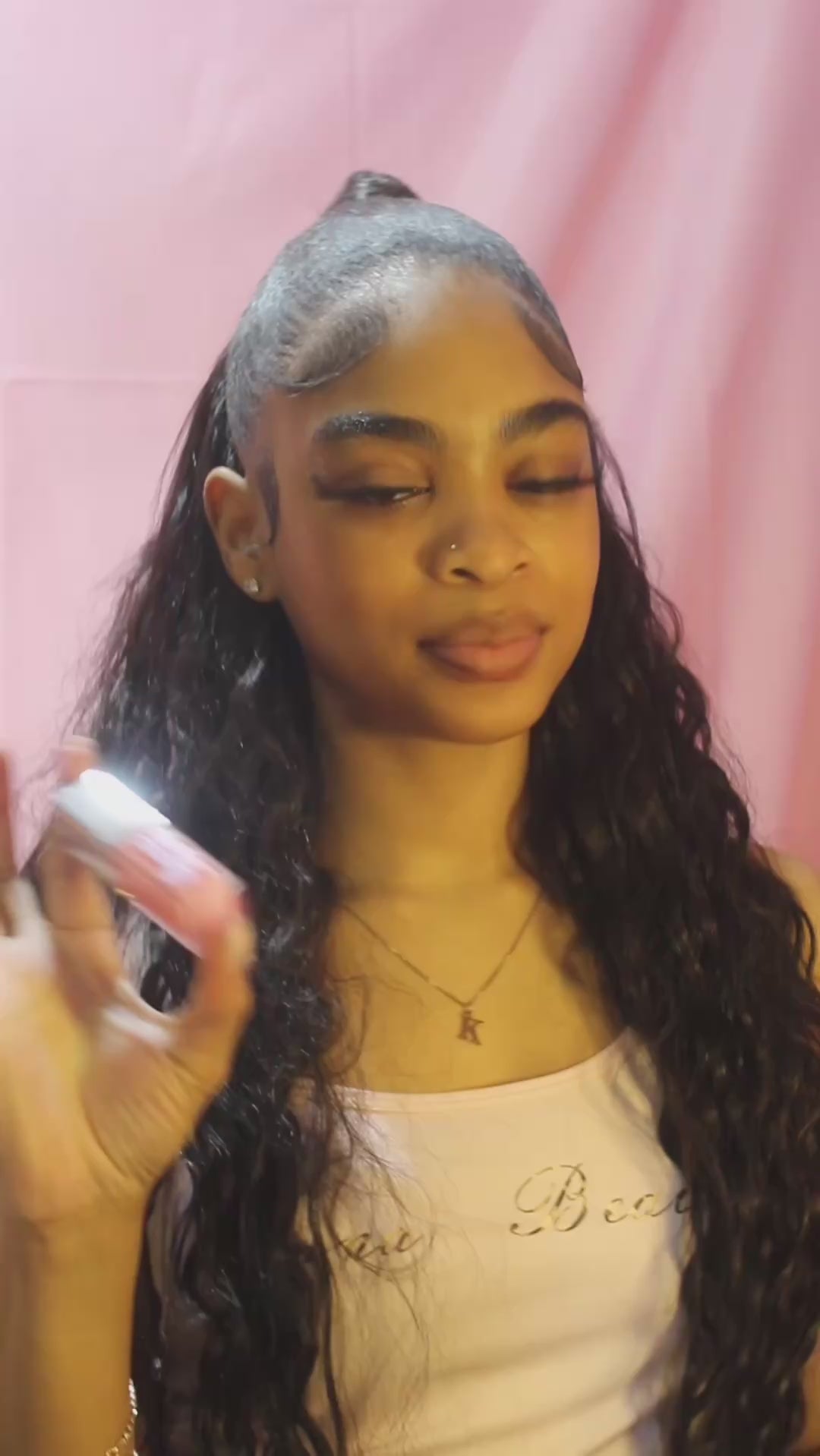 hi-shine lip gloss - pinky swear