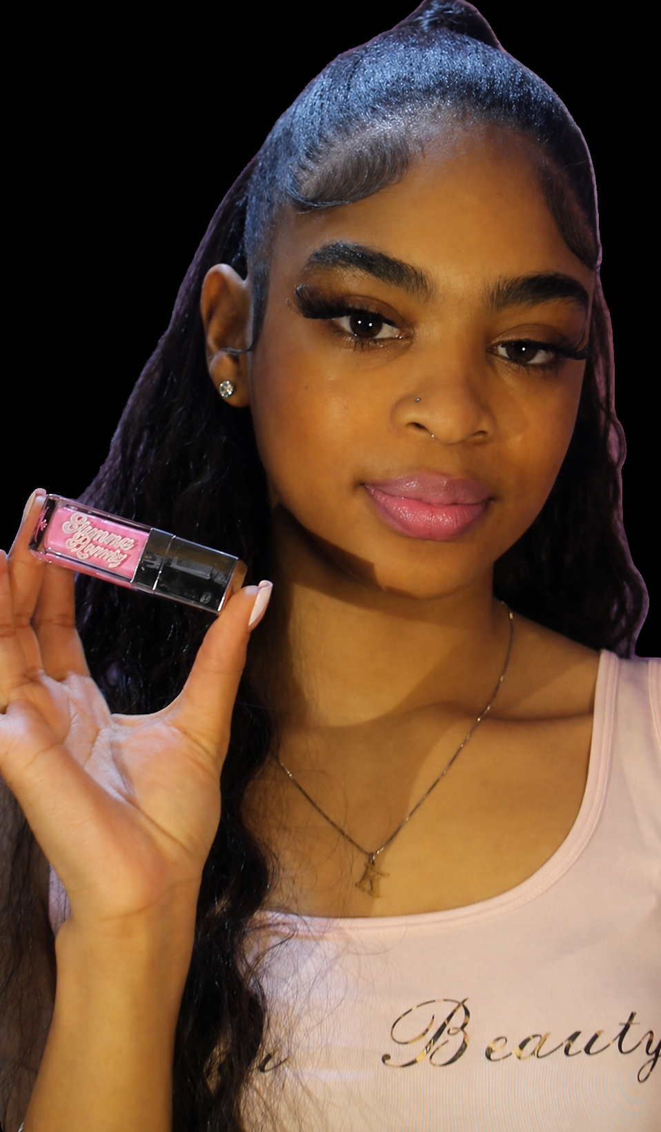 hi-shine lip gloss - pinky swear